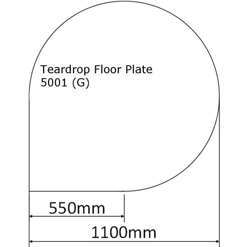 Picture of Slate Effect Floor Plate