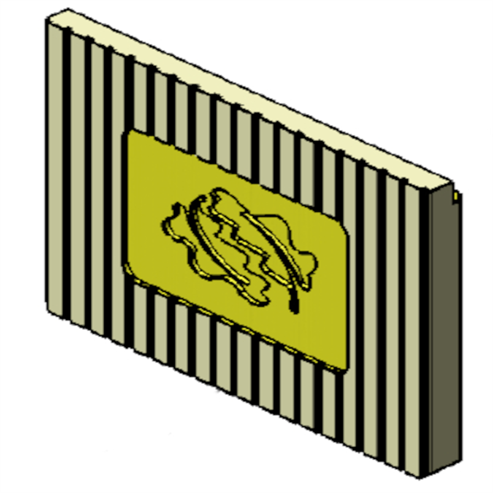 Picture of Vermiculite Fire Brick - Rear - Woodland