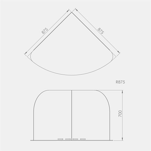Picture of Corner Enclosure