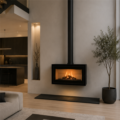 Picture of Dinder 80 Freestanding, Log store & Wall Hung