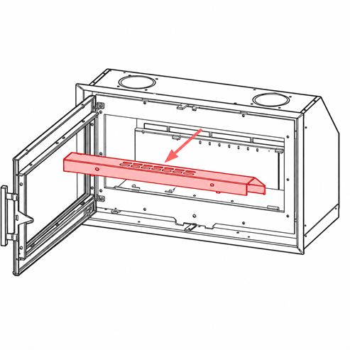 Picture of Steel Upper Baffle / Turbulence Plate